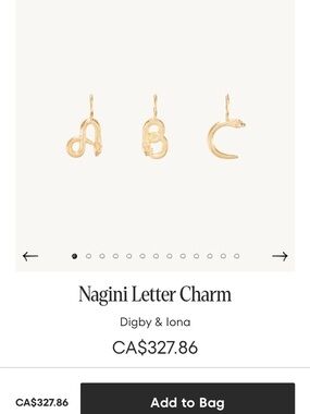 Digby and Iona Nagini Charm